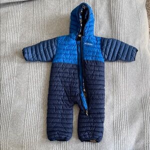 Columbia baby bunting. Reversible